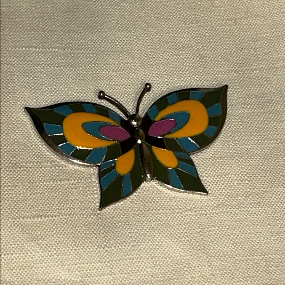 Jewelry - Colorful Butterfly Brooch